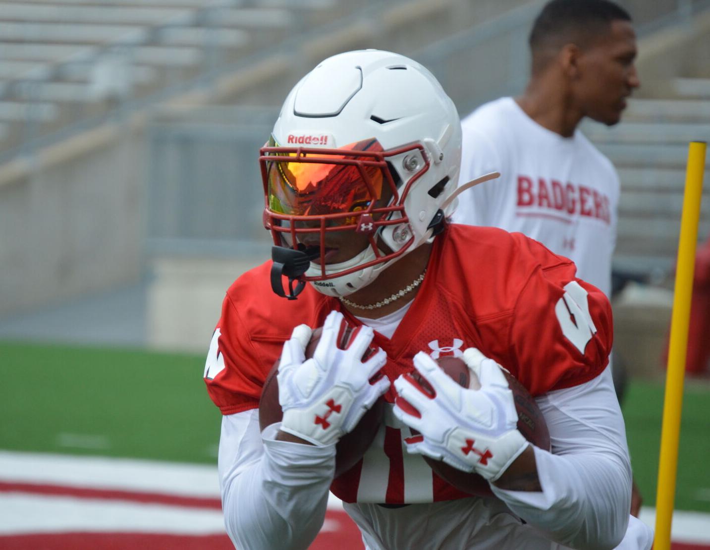 Wisconsin running back Braelon Allen